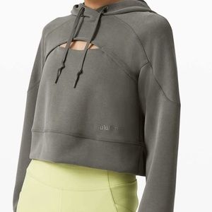 Lulu Get Centred Cropped Hoodie